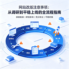 厚街建站-网站改版注意事项：从调研到平稳上线的全流程指南