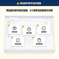 东莞建站-网站制作新手避坑指南：5个最常见的错误与对策