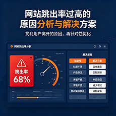 东莞建站-网站跳出率过高的原因分析与解决方案