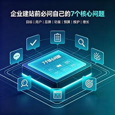 东莞建站-企业建站前必问的7个核心问题 - 网站建设规划指南