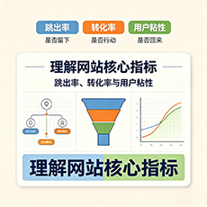 东莞建站-理解网站核心指标：跳出率、转化率与用户粘性