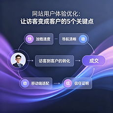 凤岗建站-网站用户体验优化：让访客变成客户的5个关键点